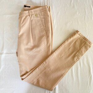 Massimo Dutti | Tan Slim Fit Pants | 4